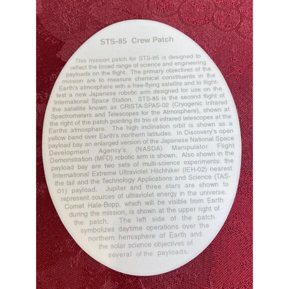 NASA Lot of NASA Stickers Space Shuttle Missions - Vintage - Picture 10 of 13